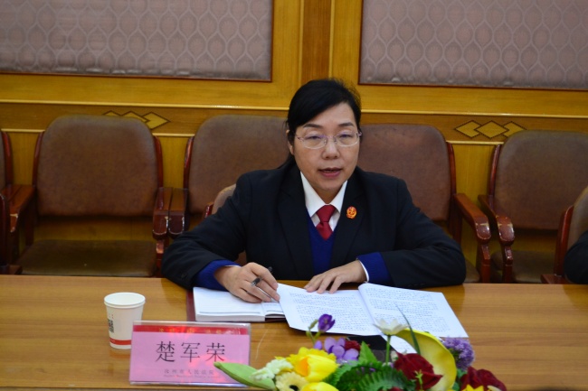 汝州市委常委常务副市长刘国朝莅临汝州法院调研营商环境工作
